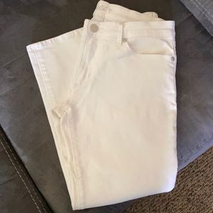 Ann Taylor LOFT Relaxed Straight Crop Jeans